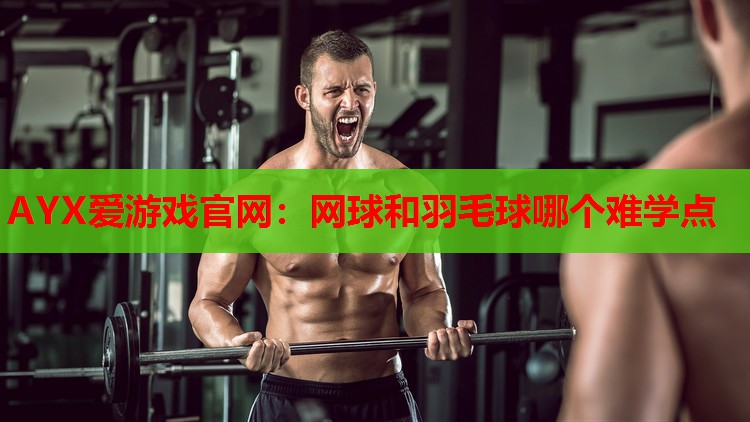 AYX爱游戏官网：网球和羽毛球哪个难学点