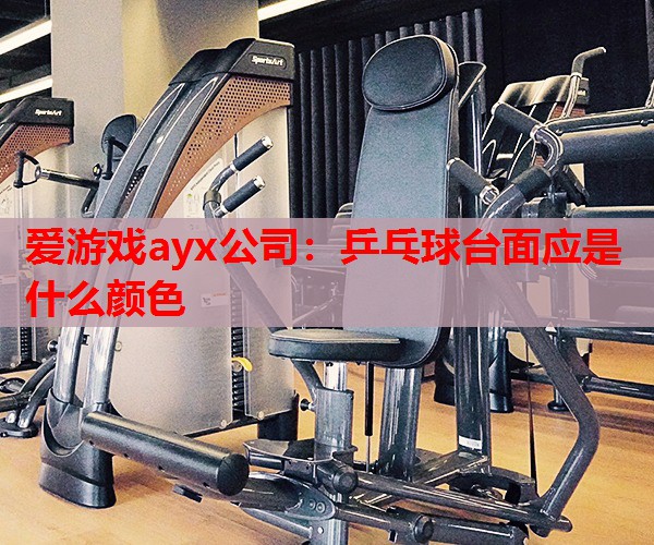 乒乓球台面应是什么颜色 乒乓球台面应是什么颜色