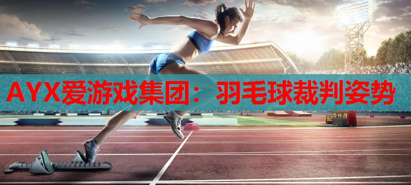 羽毛球裁判姿势 羽毛球裁判姿势